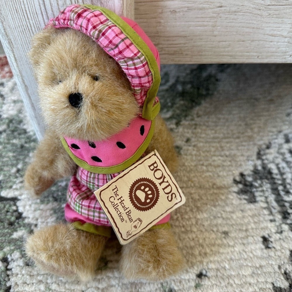 Boyds Bears Best Dressed Series Strawberry Sally B. Sugarmelon Bear 904410
